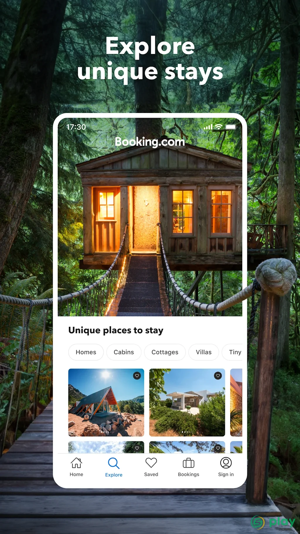 Booking.com бронь отелей — скриншот 1