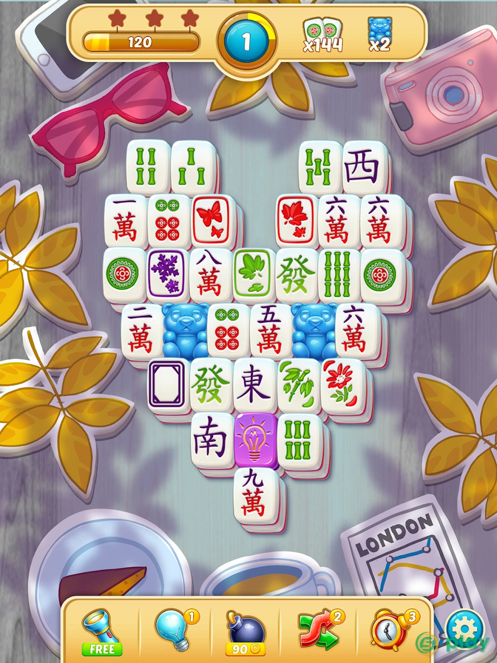 Mahjong City Tours — скриншот 7