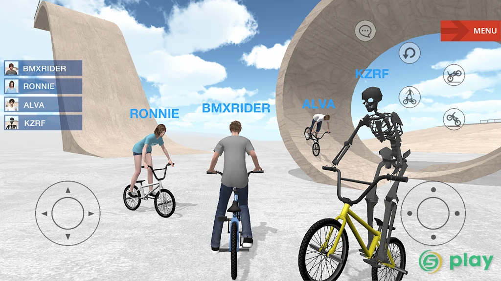 BMX Space — скриншот 2