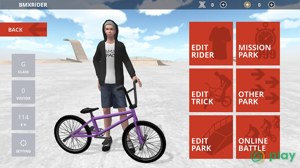 BMX Space — скриншот 6