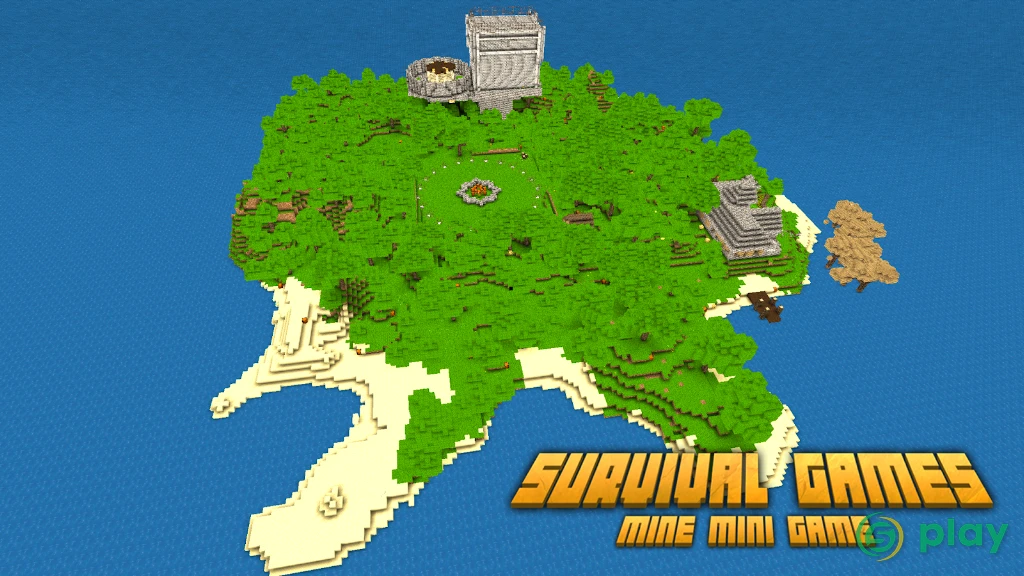 Survival Games: 3D Wild Island — скриншот 1