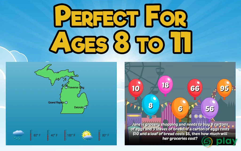 Fourth Grade Learning Games — скриншот 3