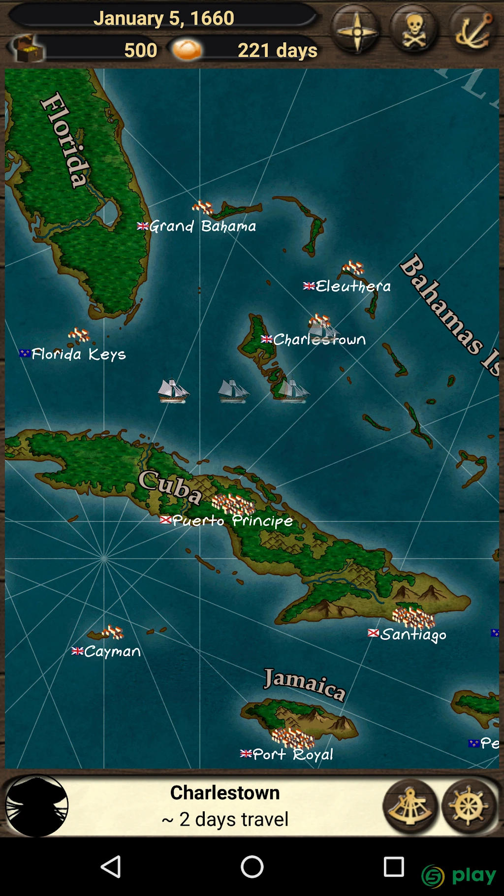 Pirates and Traders 2 — скриншот 1