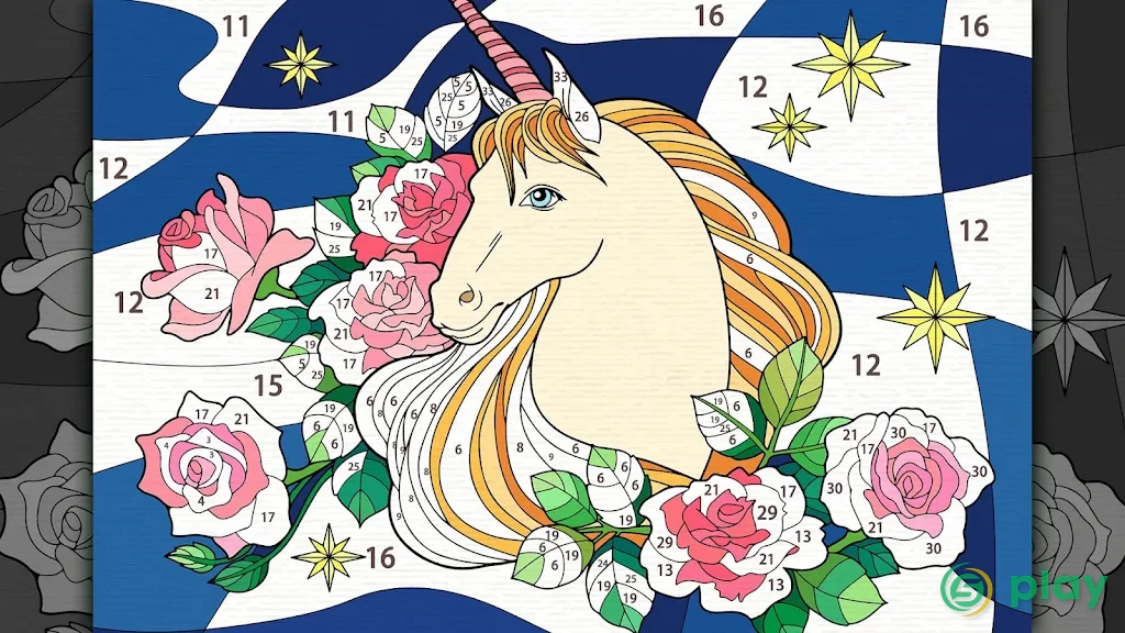 Anime Paint - Color By Number — скриншот 5