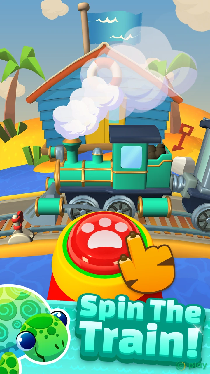 Spin a Zoo - Tap, Click, Idle Animal Rescue Game! — скриншот 1