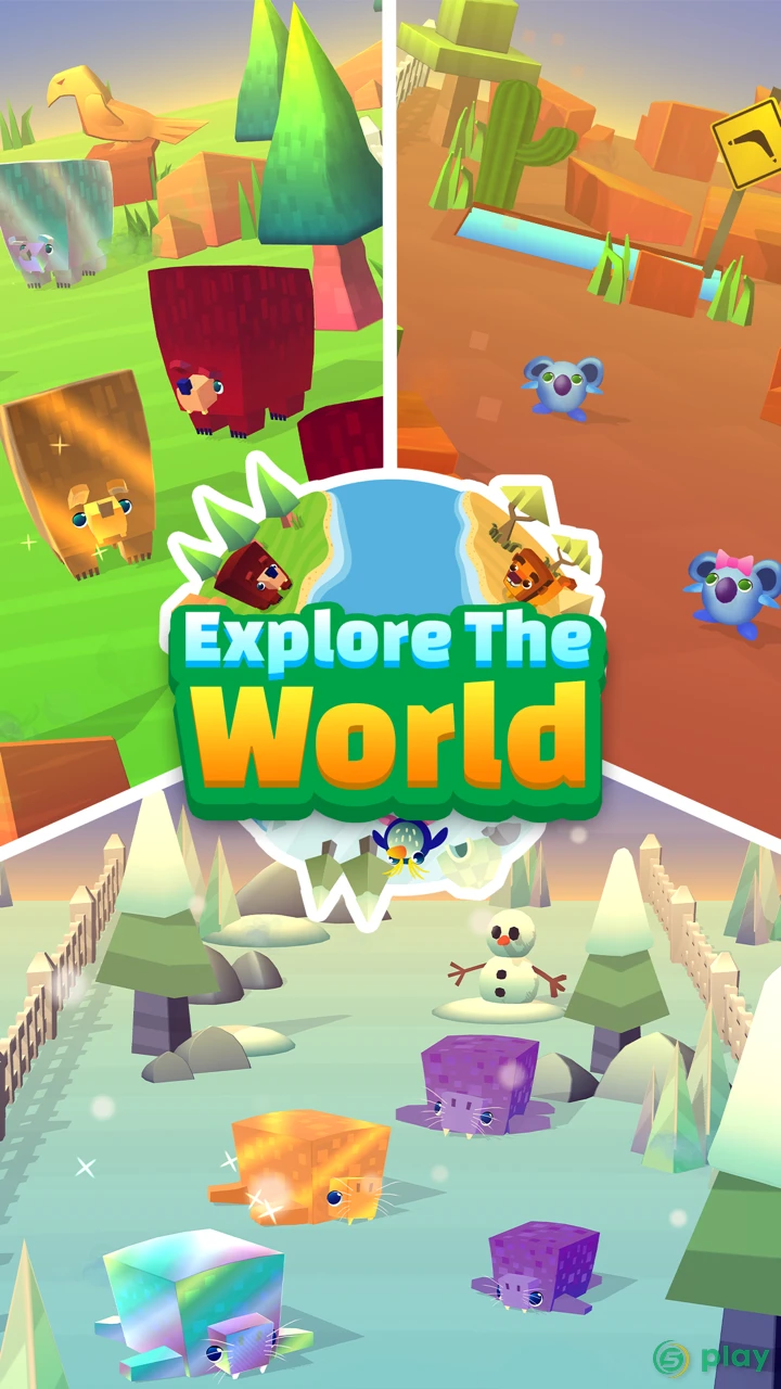 Spin a Zoo - Tap, Click, Idle Animal Rescue Game! — скриншот 4