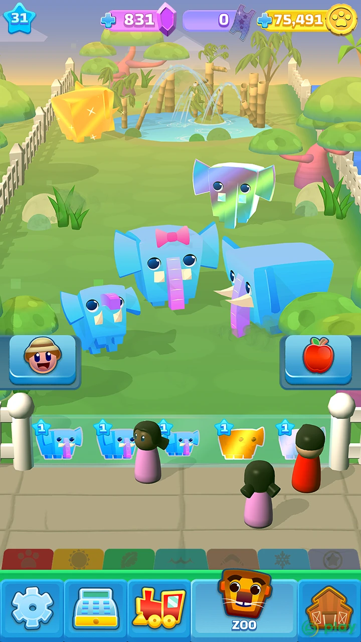 Spin a Zoo - Tap, Click, Idle Animal Rescue Game! — скриншот 6