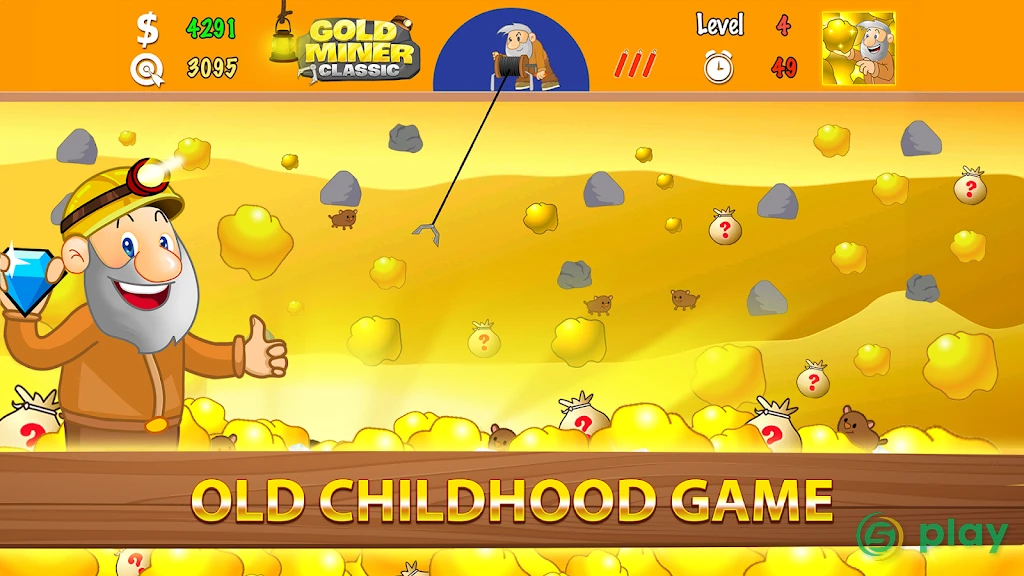 Gold Miner Classic — скриншот 1