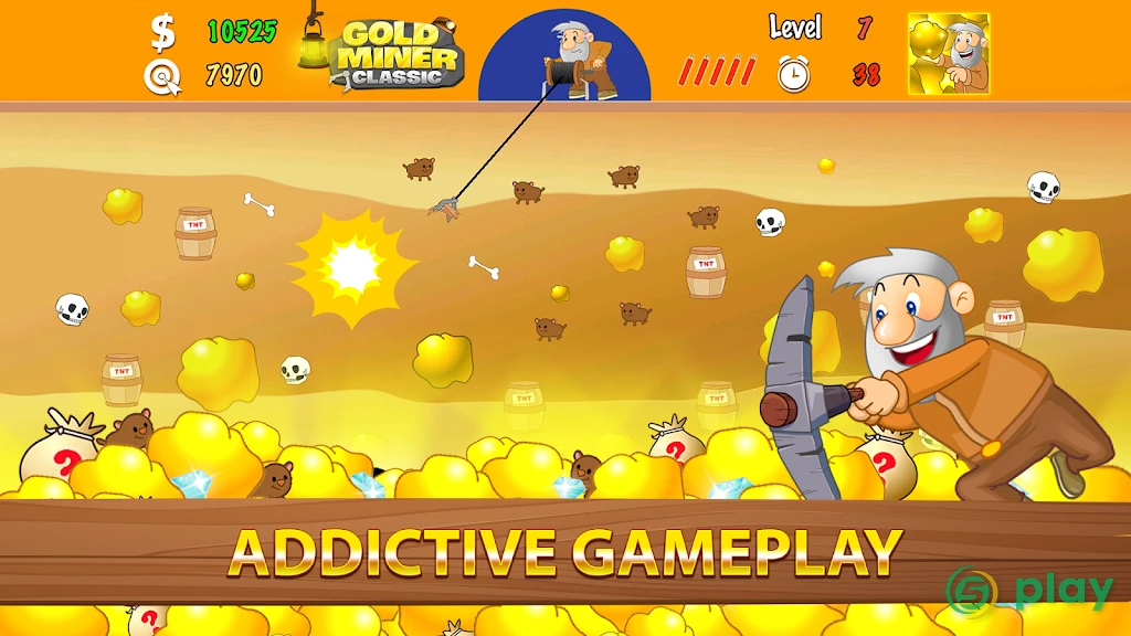 Gold Miner Classic — скриншот 2
