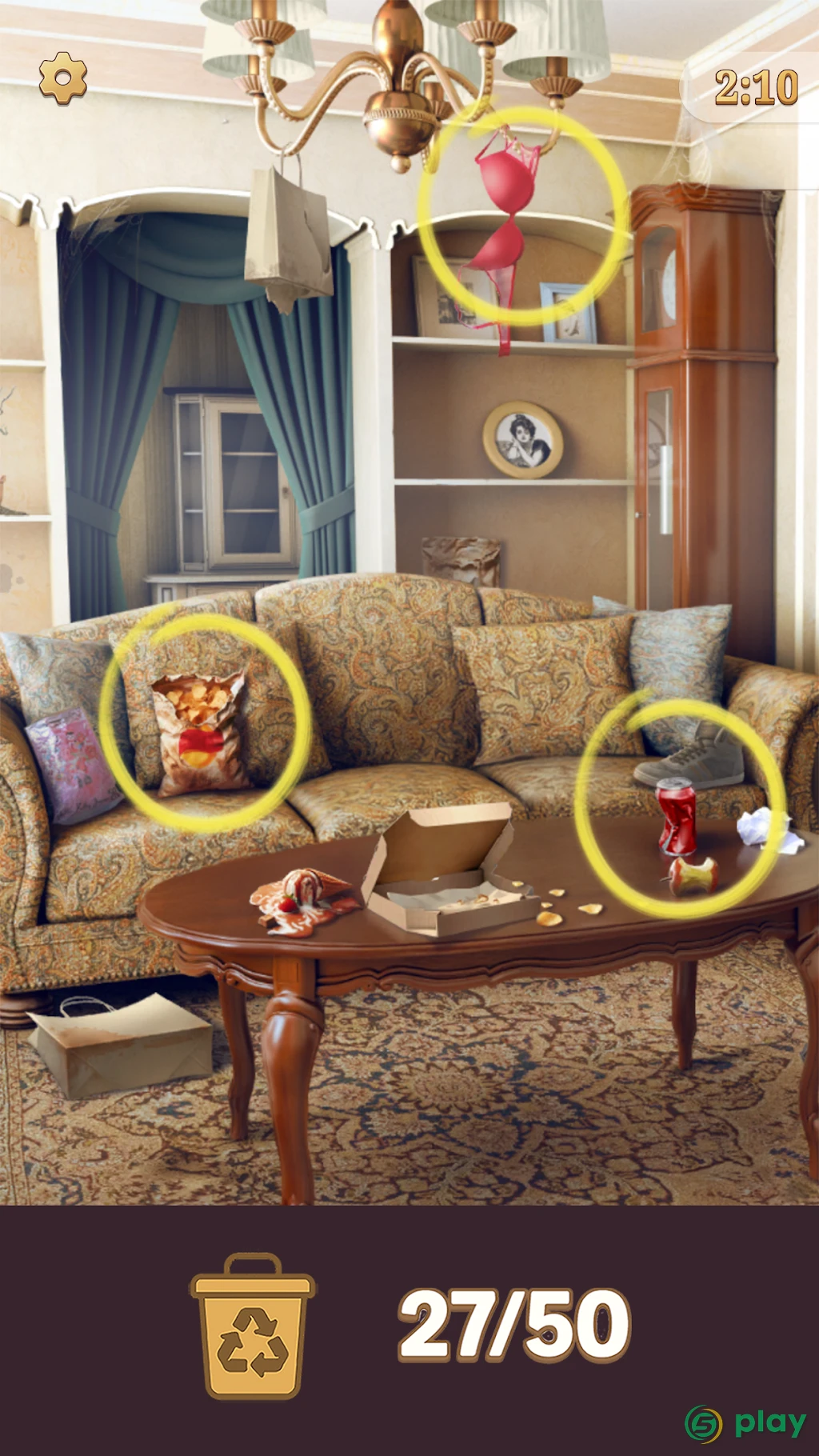 Hidden Objects: Brain Teaser — скриншот 5