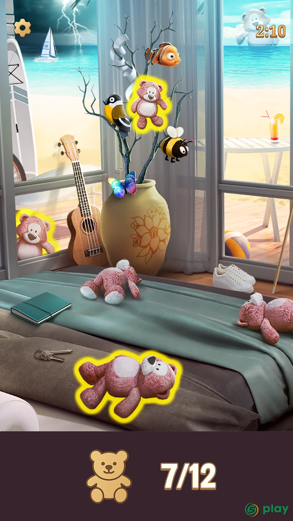 Hidden Objects: Brain Teaser — скриншот 6