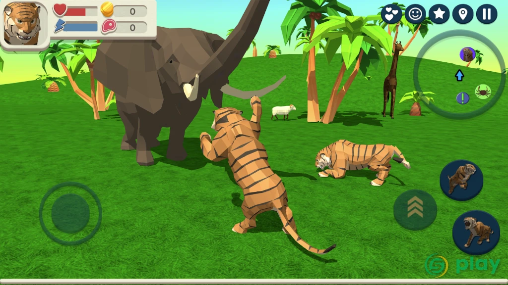 Симулятор тигра 3D — скриншот 1