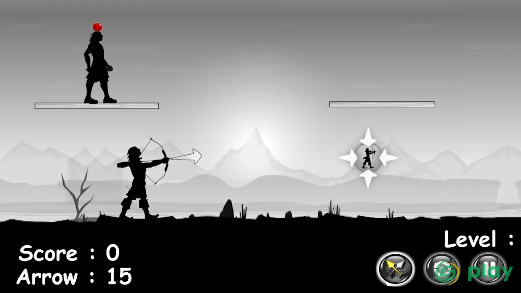 DarkMan 2 Apple Shooter — скриншот 1