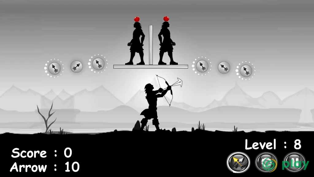 DarkMan 2 Apple Shooter — скриншот 9