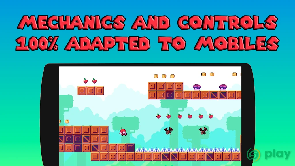 Appfy 2D Adventure - Hard one tap jump and run — скриншот 3