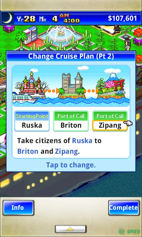World Cruise Story — скриншот 5