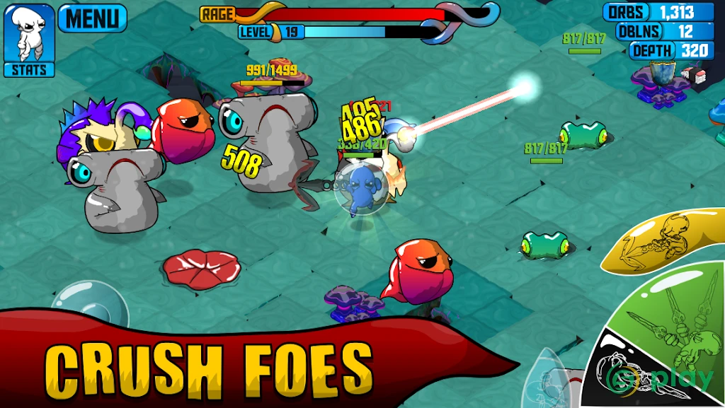 Quadropus Rampage — скриншот 2
