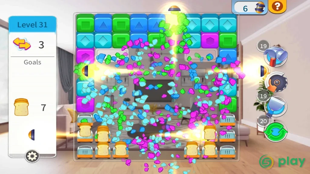 Home Designer - Match + Blast to Design a Makeover — скриншот 7