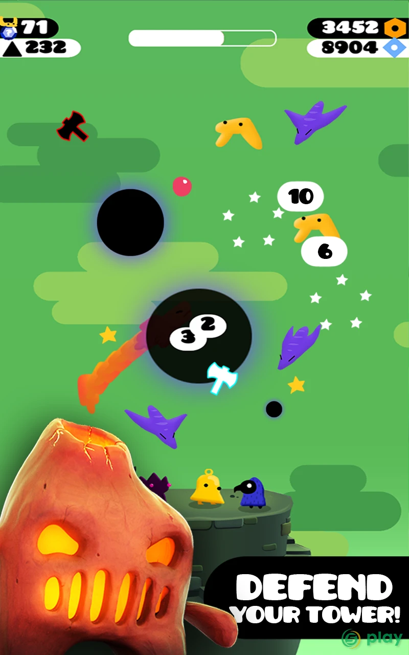 Tower Power - Kawaii Tower-Building Shooter — скриншот 10