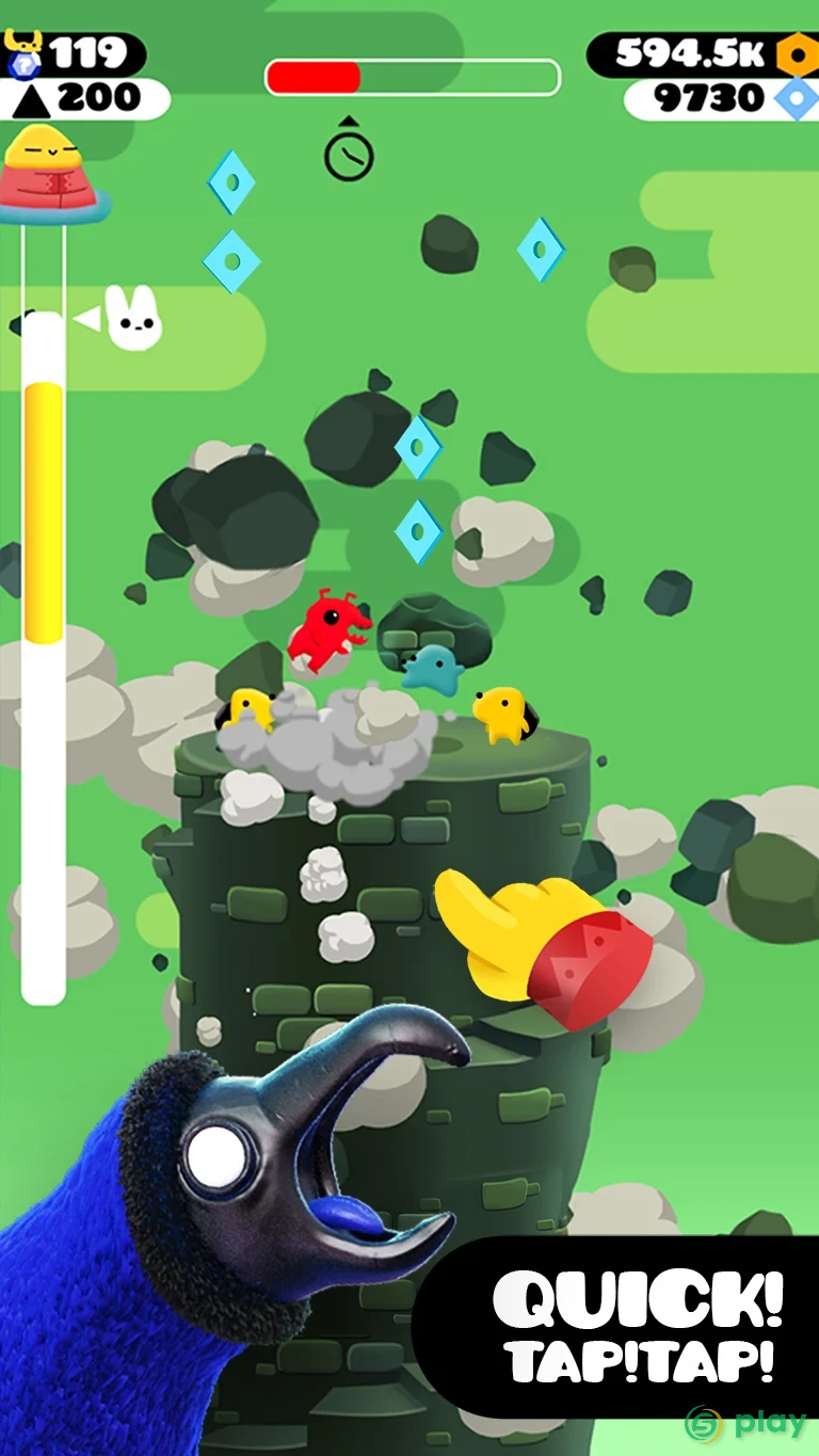 Tower Power - Kawaii Tower-Building Shooter — скриншот 5