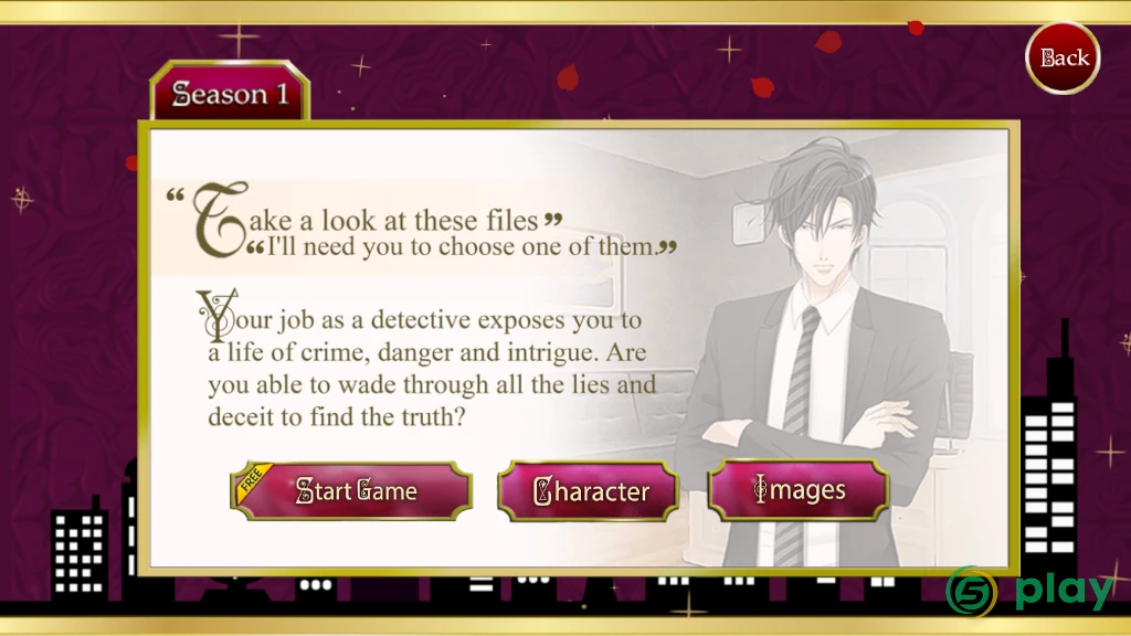 Agent Of Love - Josei Otome Visual Novel — скриншот 2