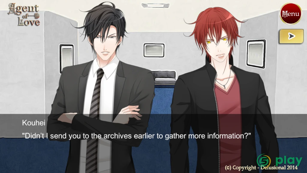 Agent Of Love - Josei Otome Visual Novel — скриншот 8