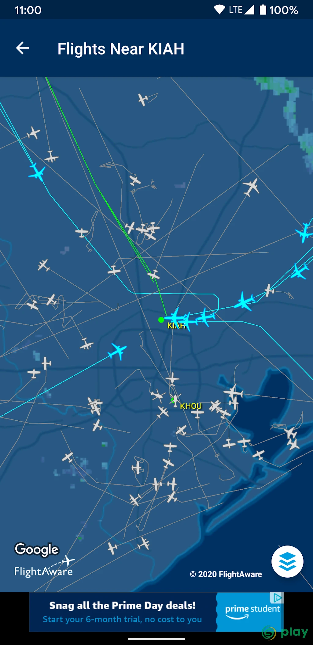 FlightAware Отслеж. полетов — скриншот 6