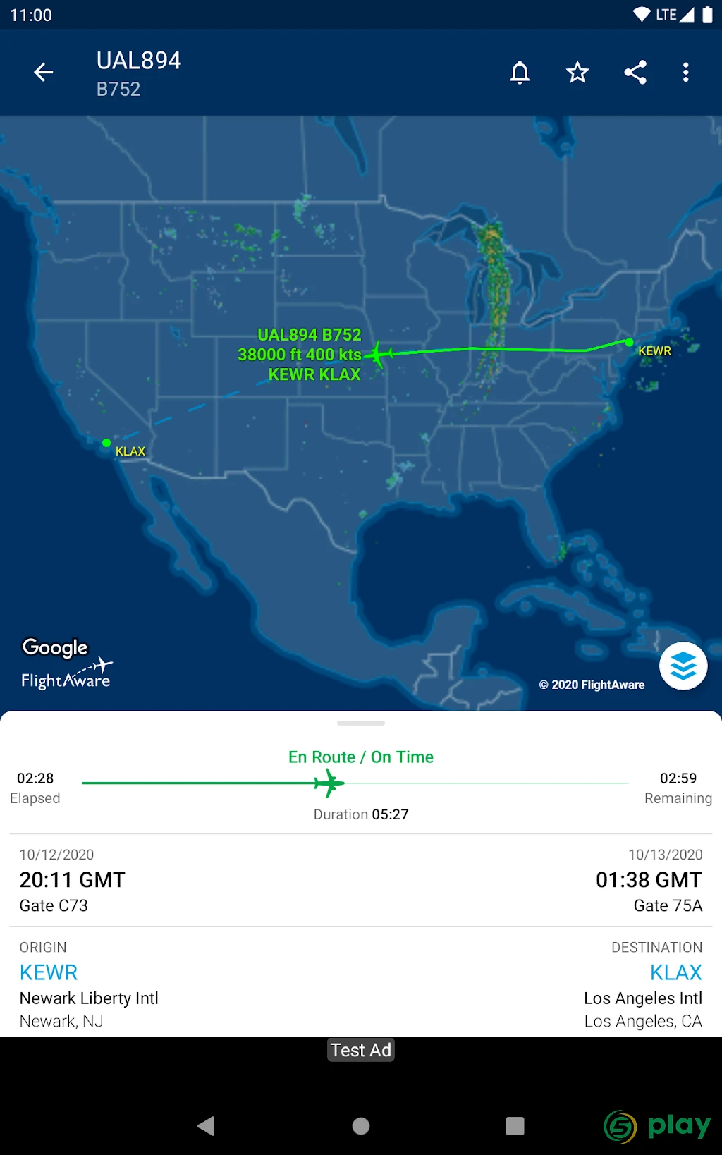 FlightAware Отслеж. полетов — скриншот 9