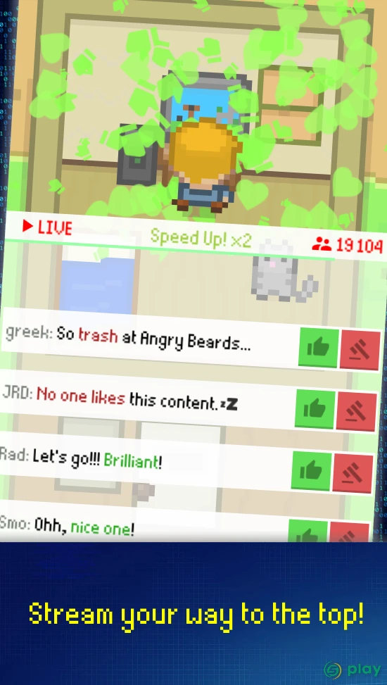 Streamer Sim Tycoon — скриншот 1