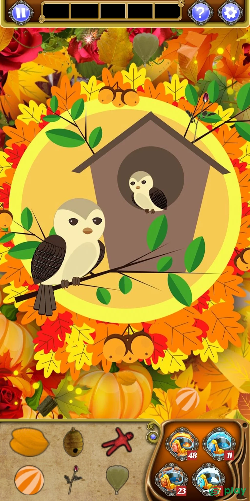 Hidden Object - Autumn Garden — скриншот 1