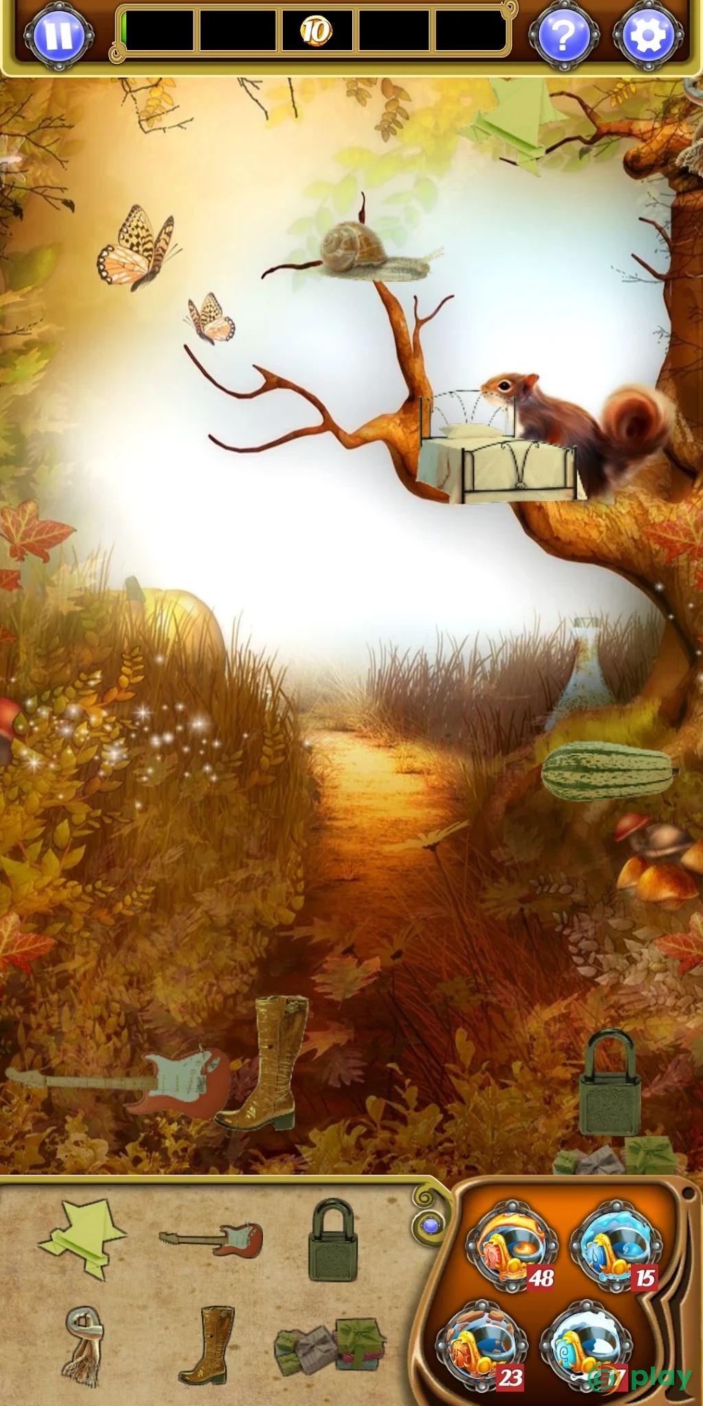 Hidden Object - Autumn Garden — скриншот 2