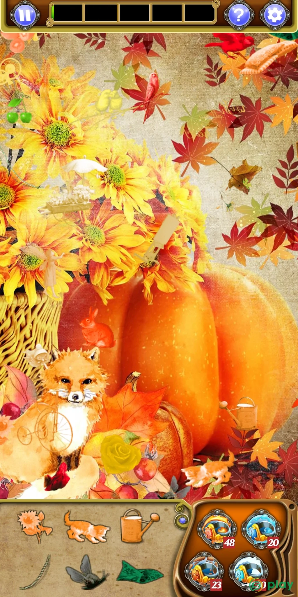 Hidden Object - Autumn Garden — скриншот 3