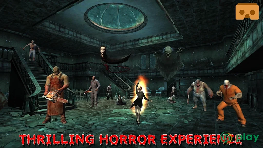 VR Haunted House 3D — скриншот 1