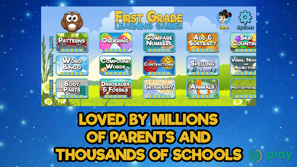 First Grade Learning Games — скриншот 4