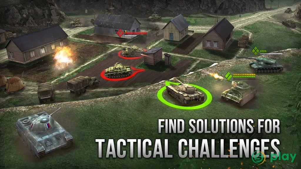 Armor Age: Tank Wars — WW2 Platoon Battle Tactics — скриншот 4