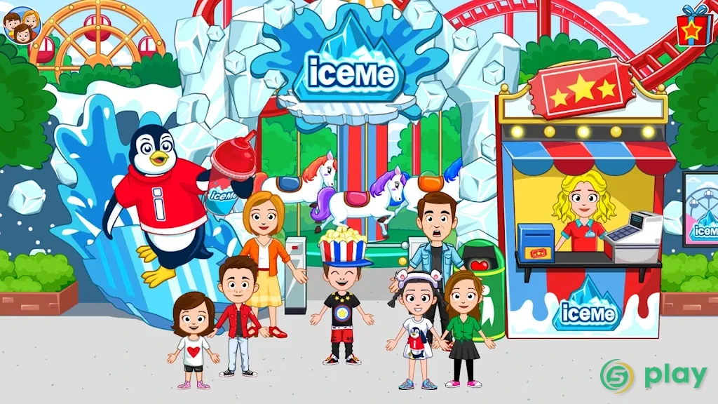 My Town : ICEME Парк развлечений — скриншот 6