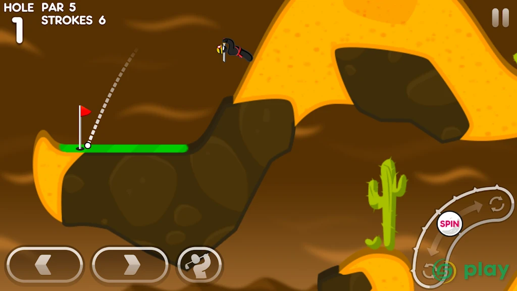 Super Stickman Golf 3 — скриншот 3