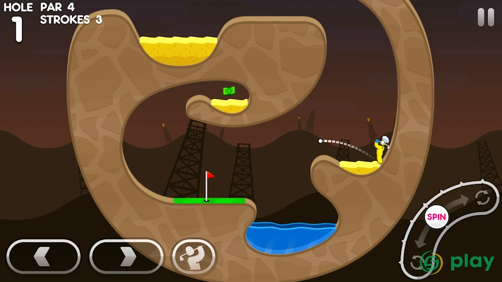 Super Stickman Golf 3 — скриншот 5