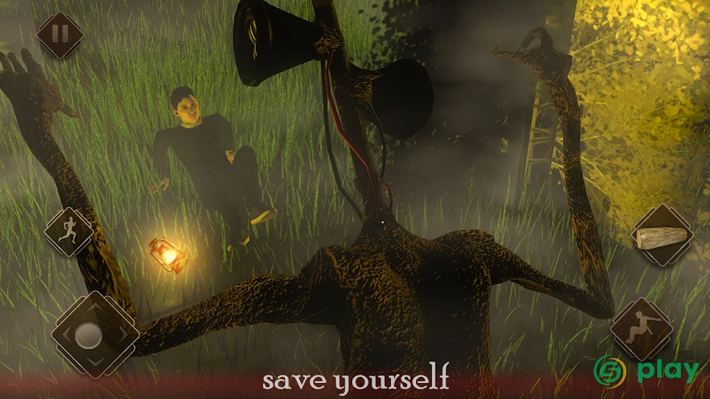 Голова сирены SCP Forest Survival — скриншот 5