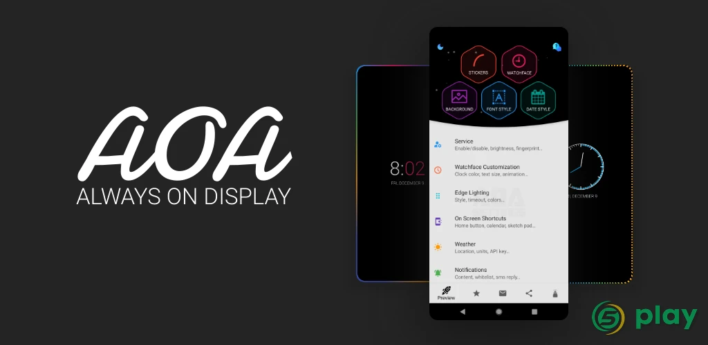 AOA: Always on Display — скриншот 1