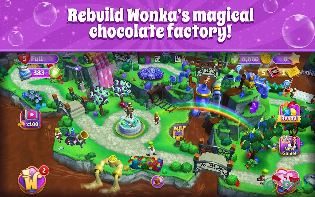 Wonka's World of Candy – Match 3 — скриншот 6