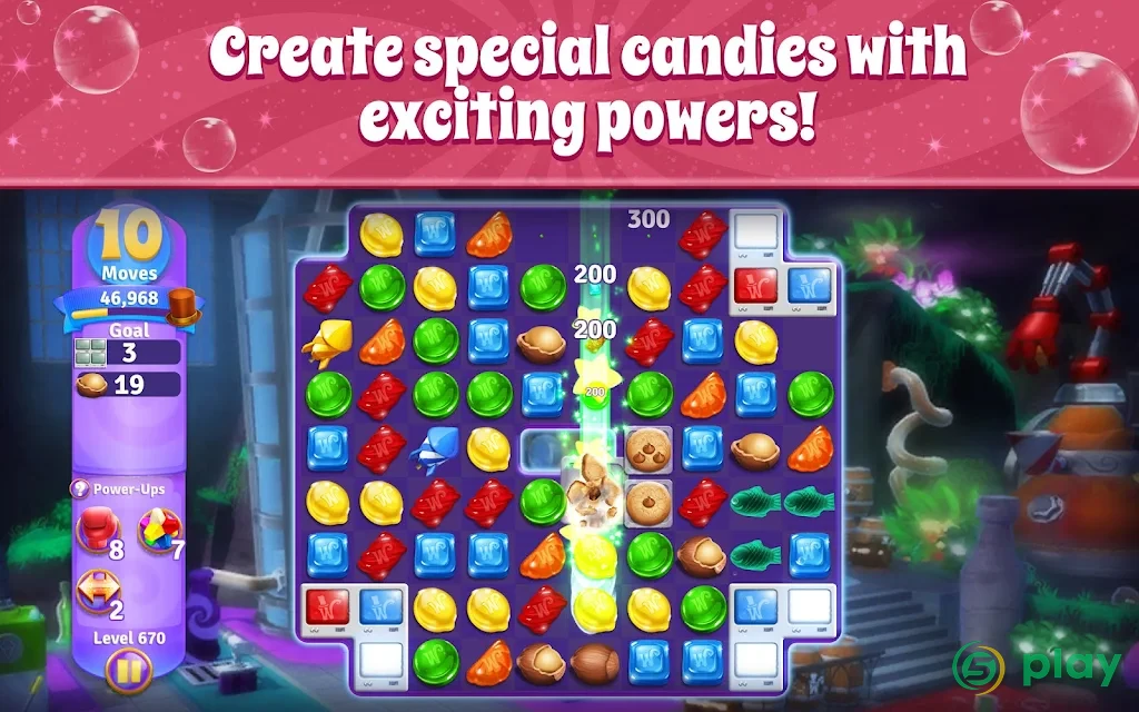 Wonka's World of Candy – Match 3 — скриншот 9