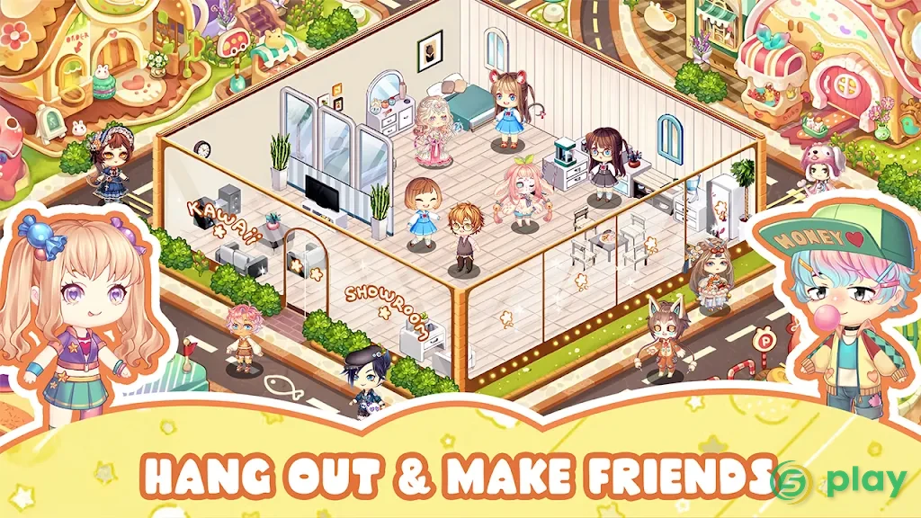 Kawaii Home Design - Decor & Fashion Game — скриншот 4
