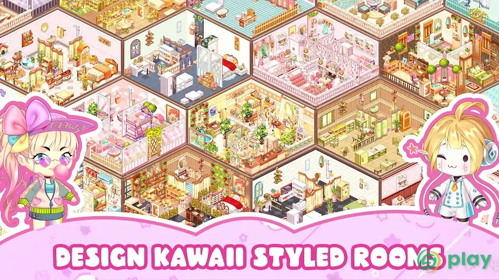 Kawaii Home Design - Decor & Fashion Game — скриншот 7