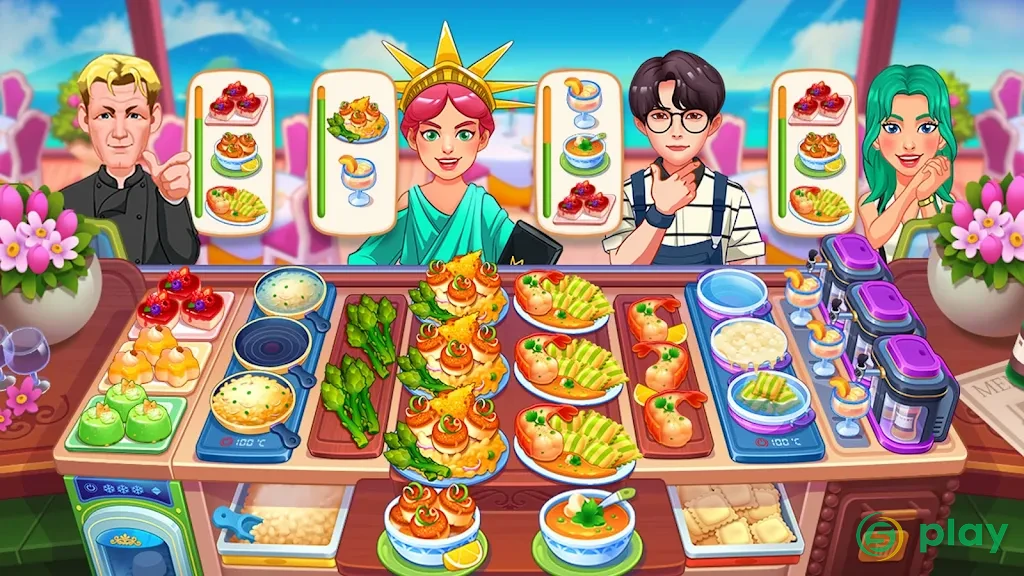 Cooking Dream: Crazy Chef Restaurant Cooking Games — скриншот 2