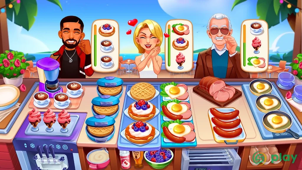 Cooking Dream: Crazy Chef Restaurant Cooking Games — скриншот 3