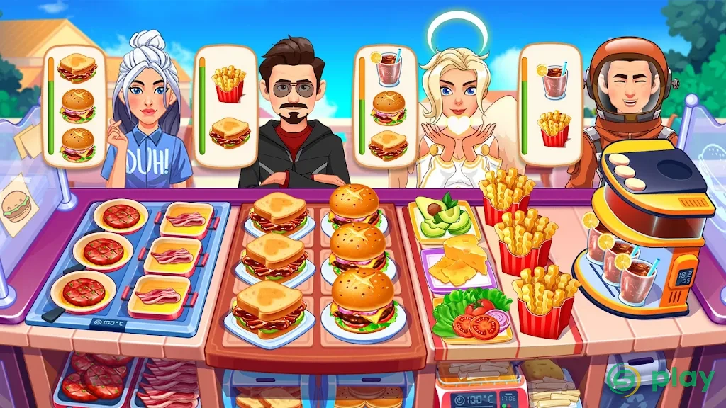 Cooking Dream: Crazy Chef Restaurant Cooking Games — скриншот 4