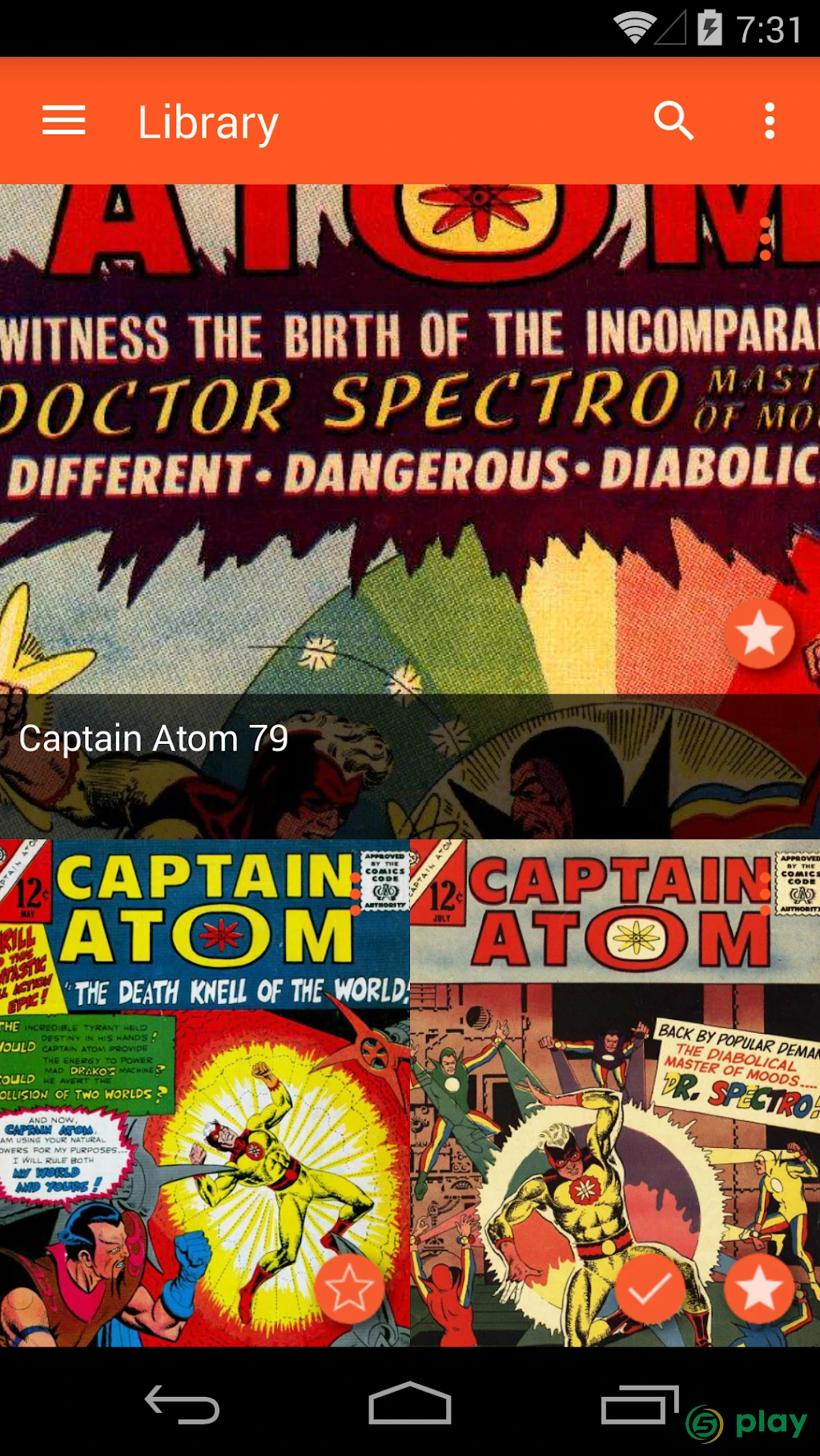 Astonishing Comic Reader — скриншот 4
