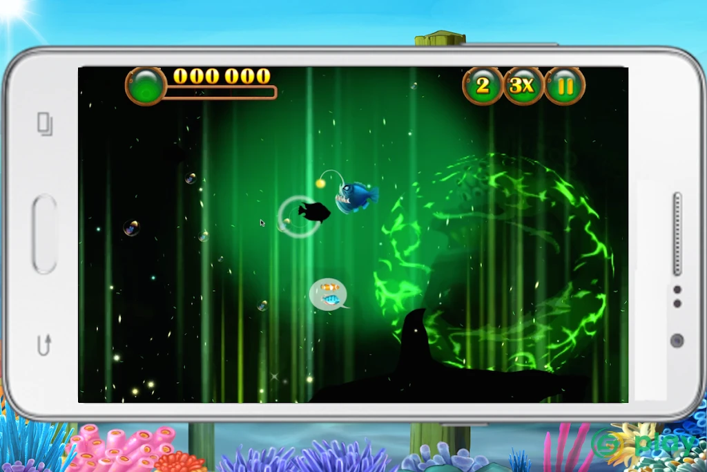 игры про акул - рыбы едят мелких рыб — скриншот 6