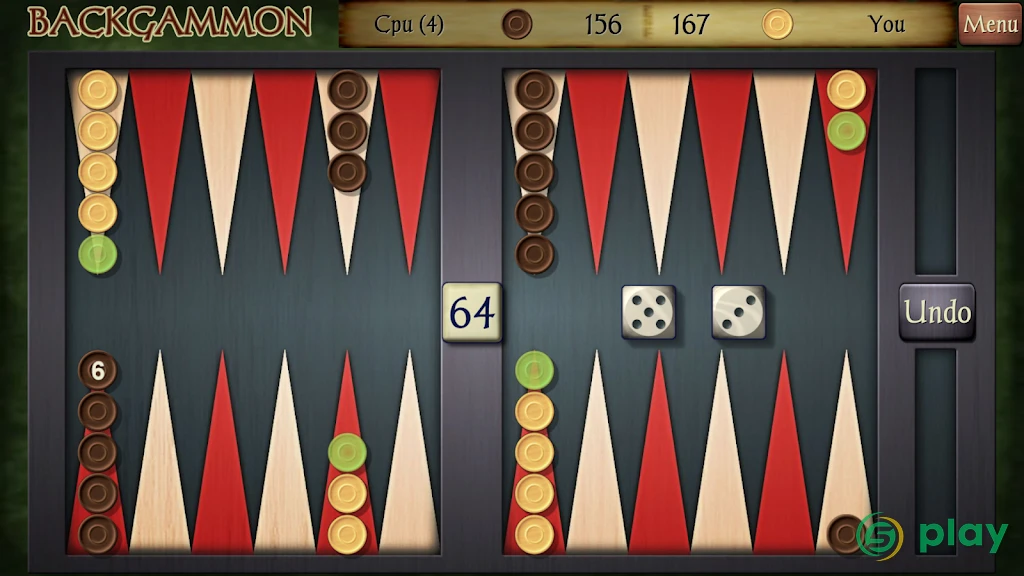 Backgammon — скриншот 2